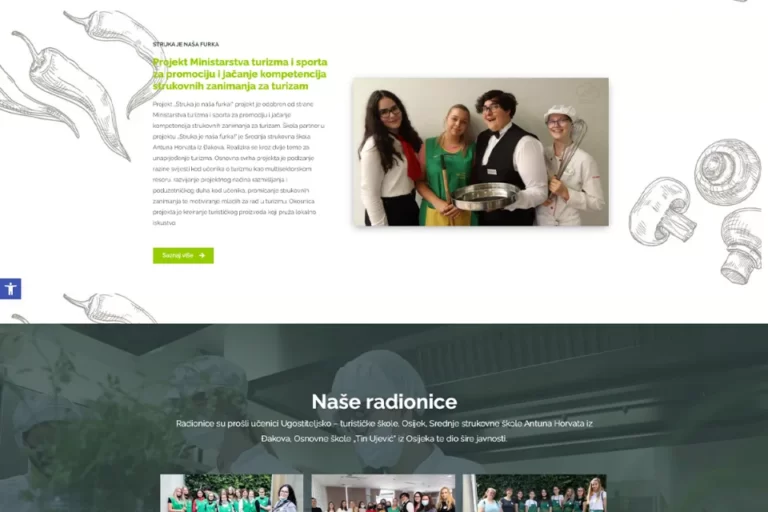 Projekt Furamo struku web stranica